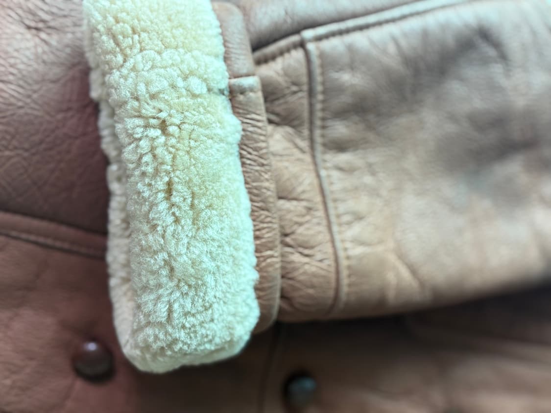 Vintage JOHNS HAMER 양가죽 무스탕 상품이미지5