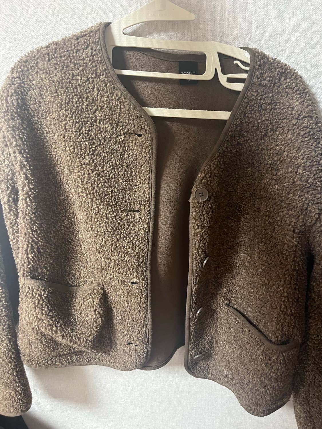 탑텐 뽀글이 자켓 상품이미지1