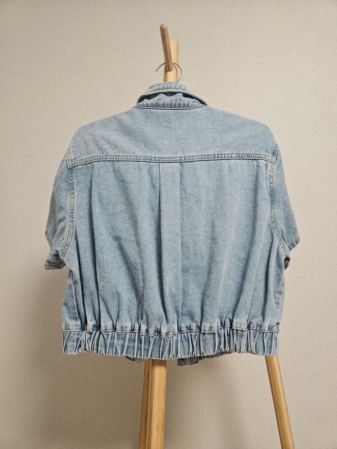 L'ECCOVE 헬싱키 데님 반팔 자켓 상품이미지5