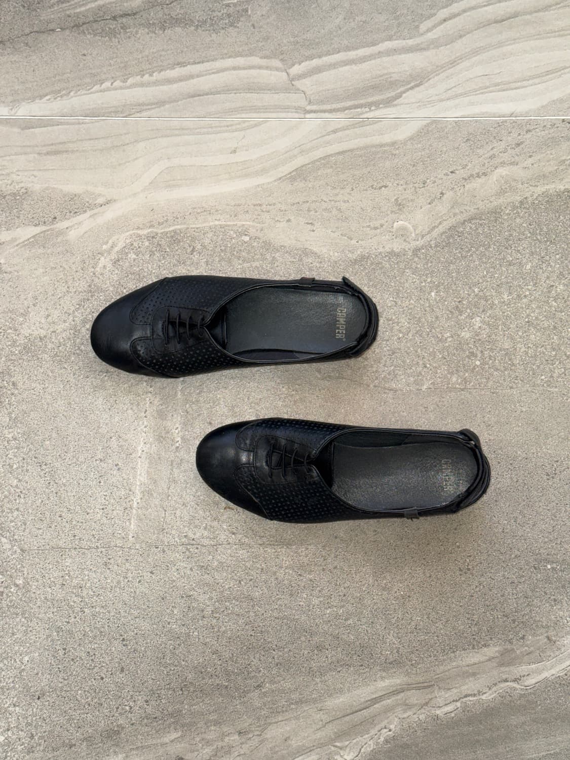 Camper micro black casual flat shoes 상품이미지2