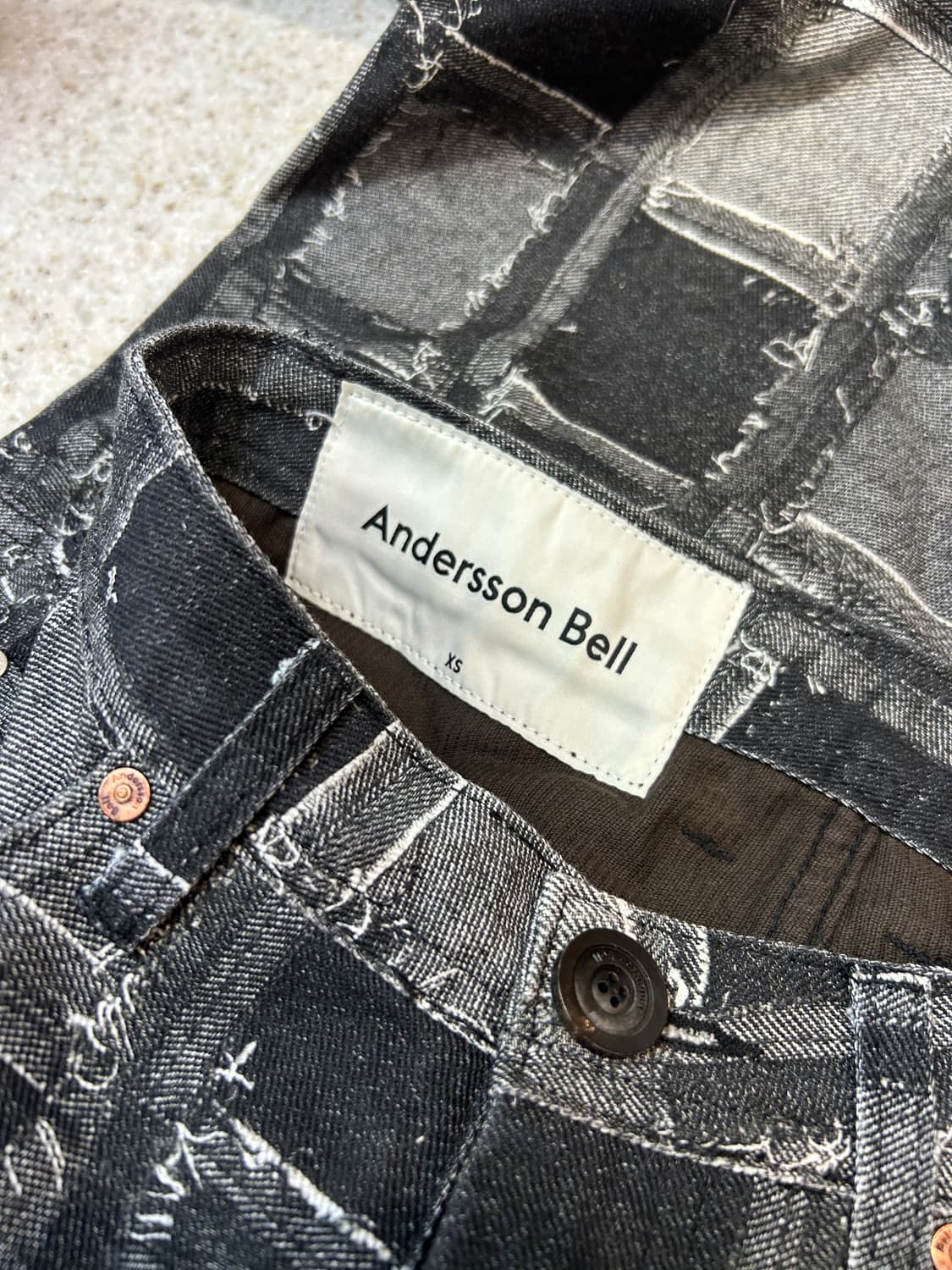 Andersson Bell 앤더슨벨 패치워크 팬츠 상품이미지5