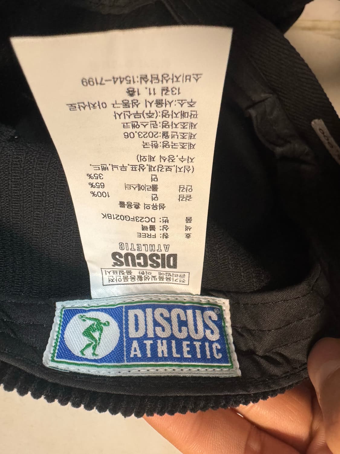 Discus 코듀로이 스냅백 블랙 모자 볼캡 트러커캡 캠프캡 상품이미지4