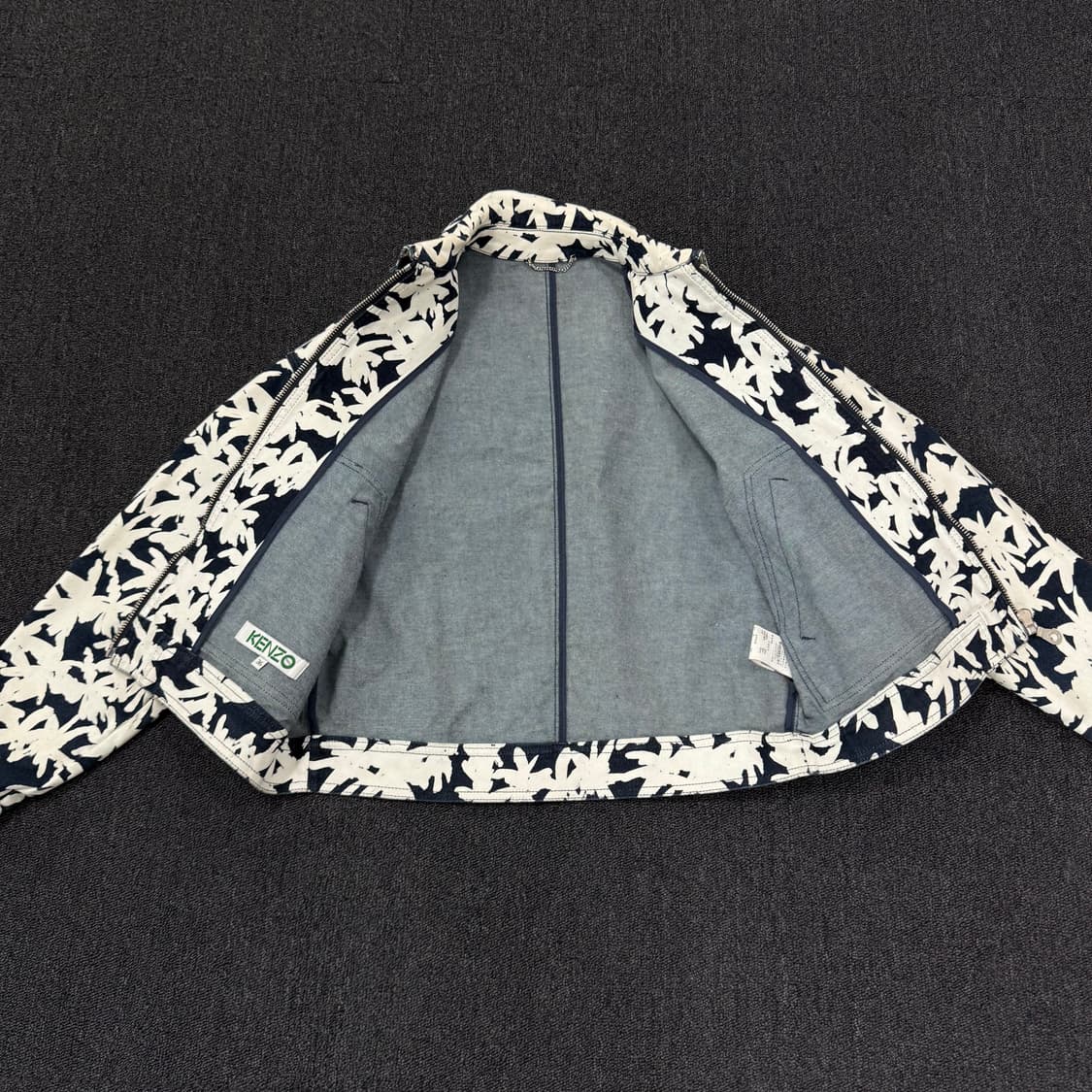 겐조 프린팅 코팅 데님 자켓 상품이미지8