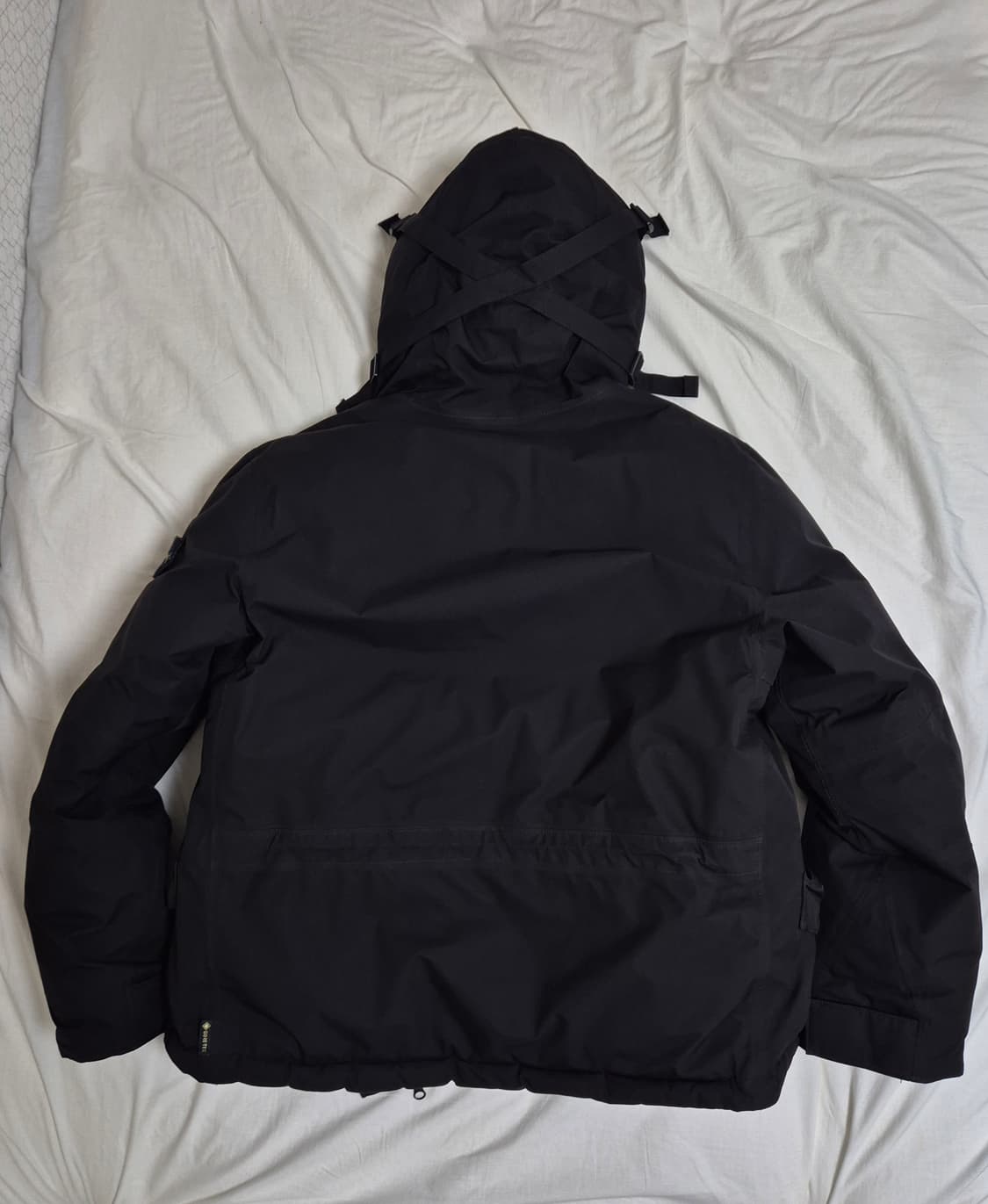 스톤 아일랜드 40330 립스탑 고어텍스 콘 팩라이트 다운 자켓 블랙 M 상품이미지3