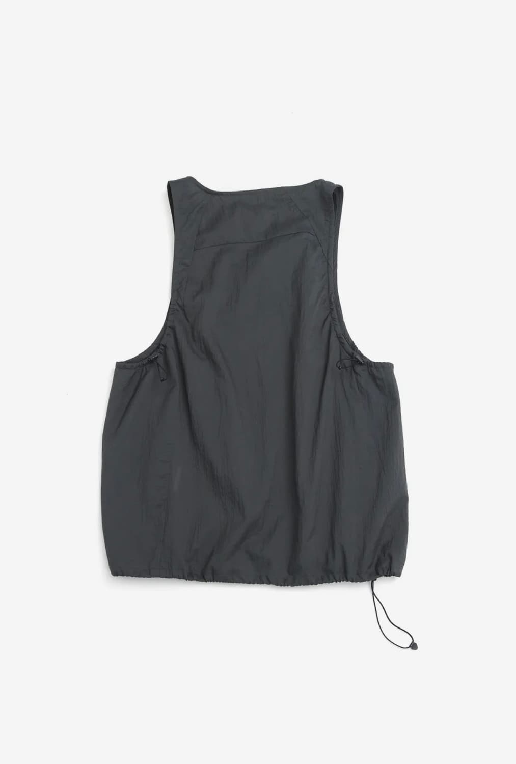 해칭룸 Irregular Vest Charcoal 상품이미지2