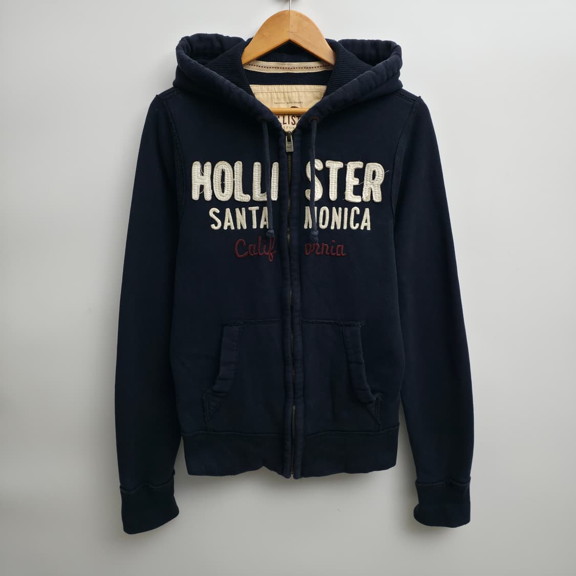 [M] 홀리스터 네이비 후드집업 y2k 상품이미지1