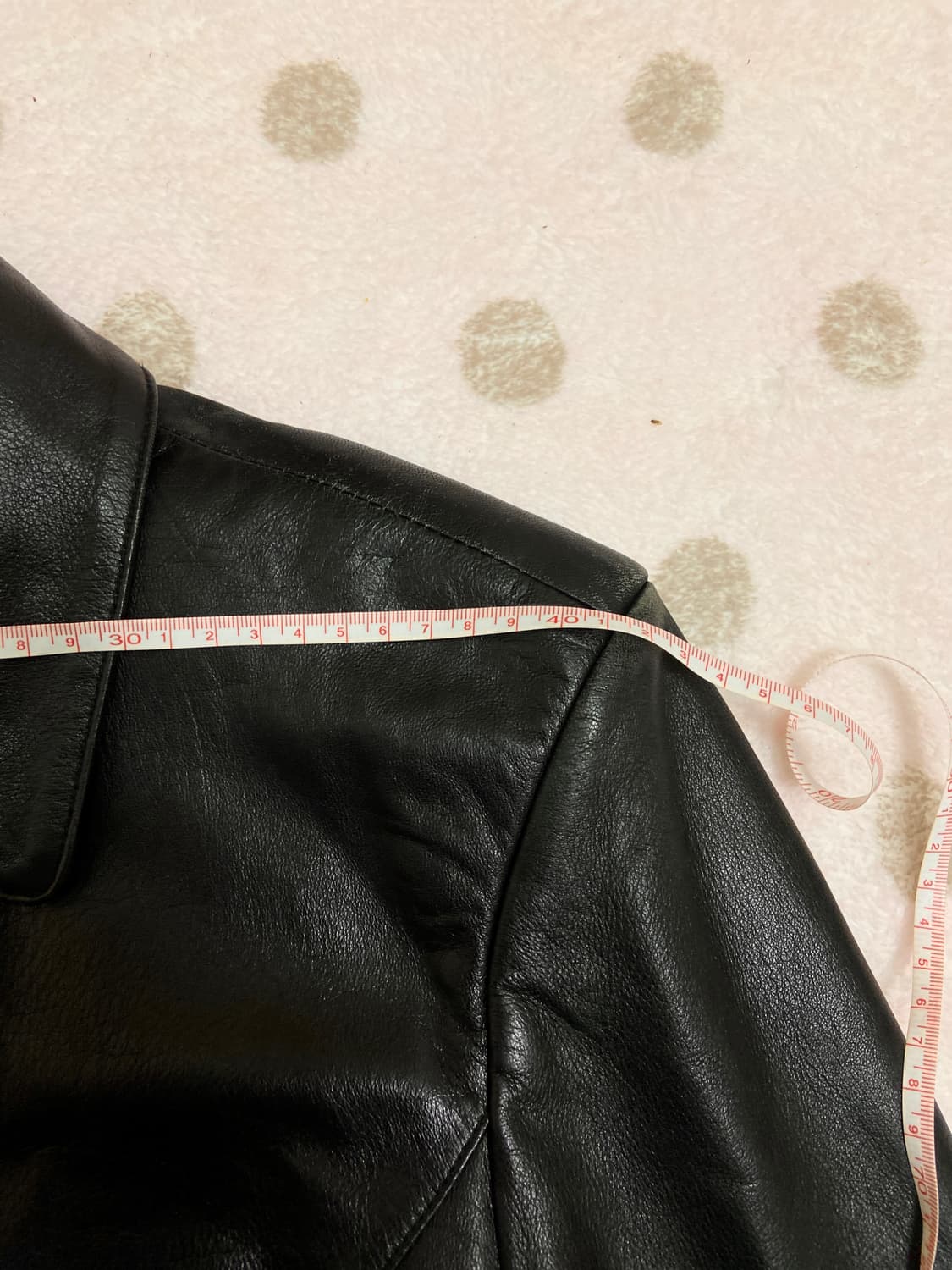 빈티지 블랙 리얼 레더 가죽자켓 상품이미지4