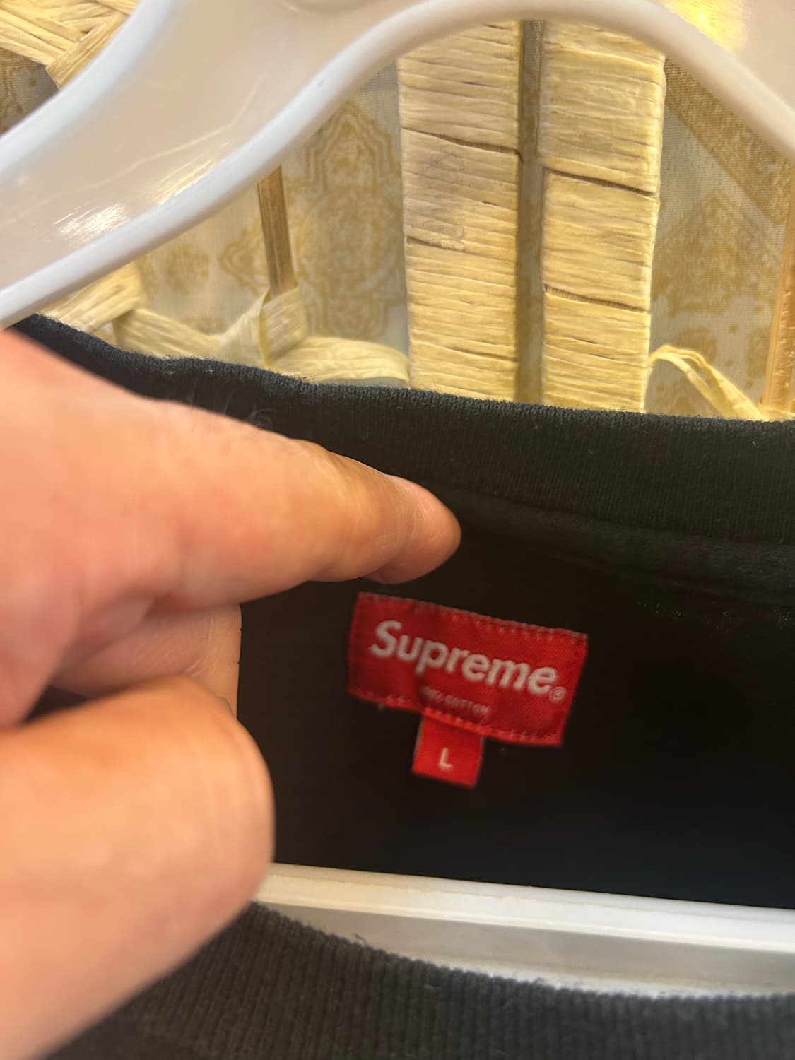 100-105 정품 슈프림 반팔 팝니다 상품이미지2