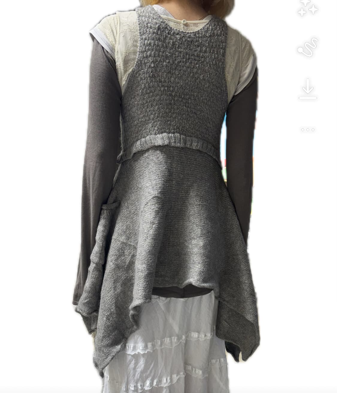 Vintage Knit vest 상품이미지3