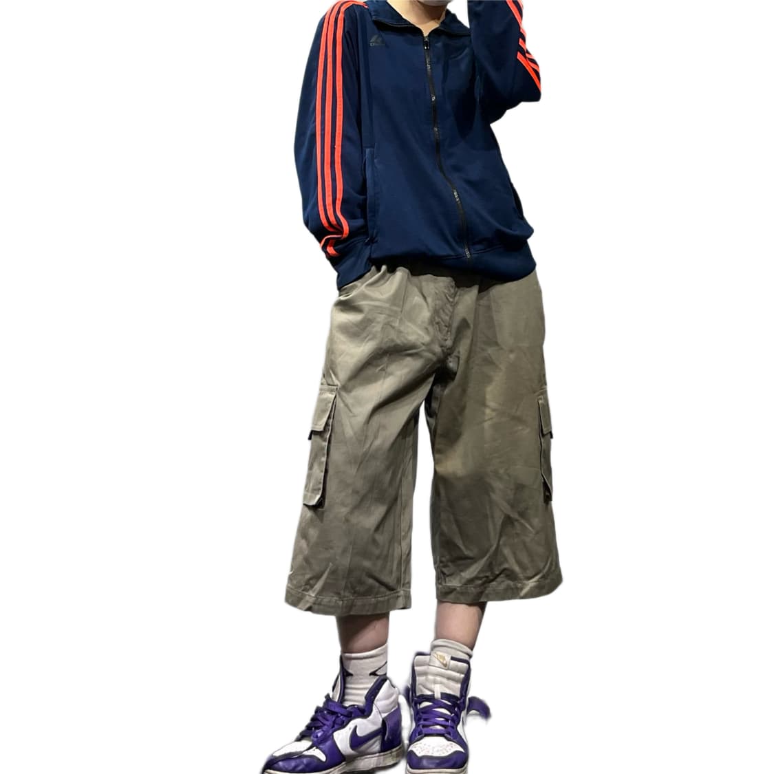 Dark beige cargo half pt 상품이미지2