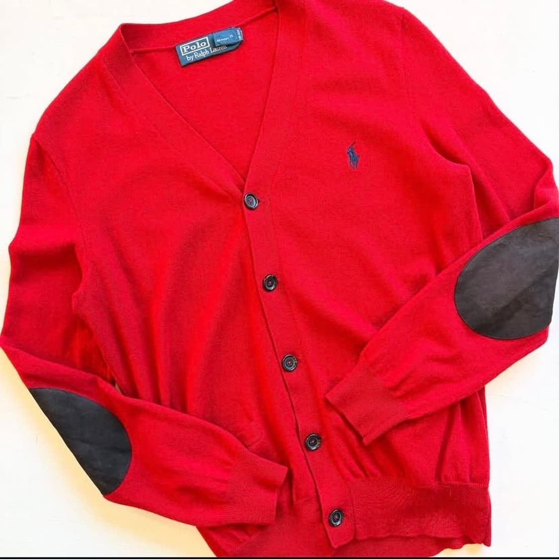 폴로랄프로렌 엘보우 패치 가디건 상품이미지4