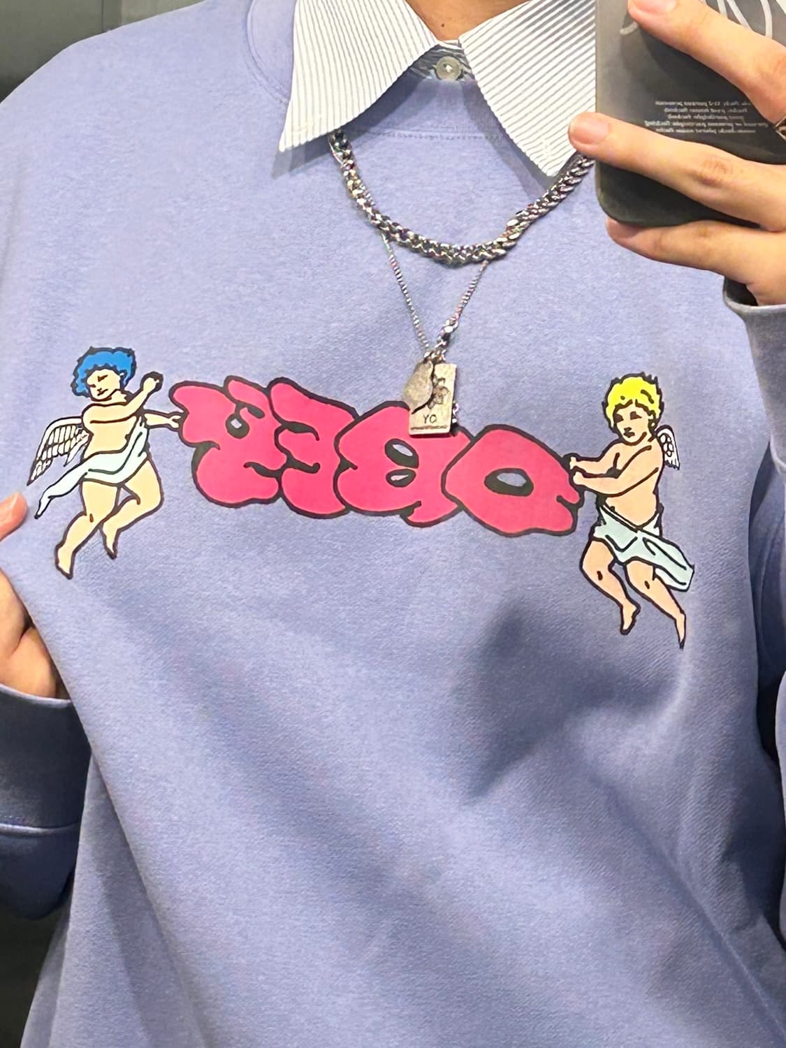 오베이 맨투맨 상품이미지1