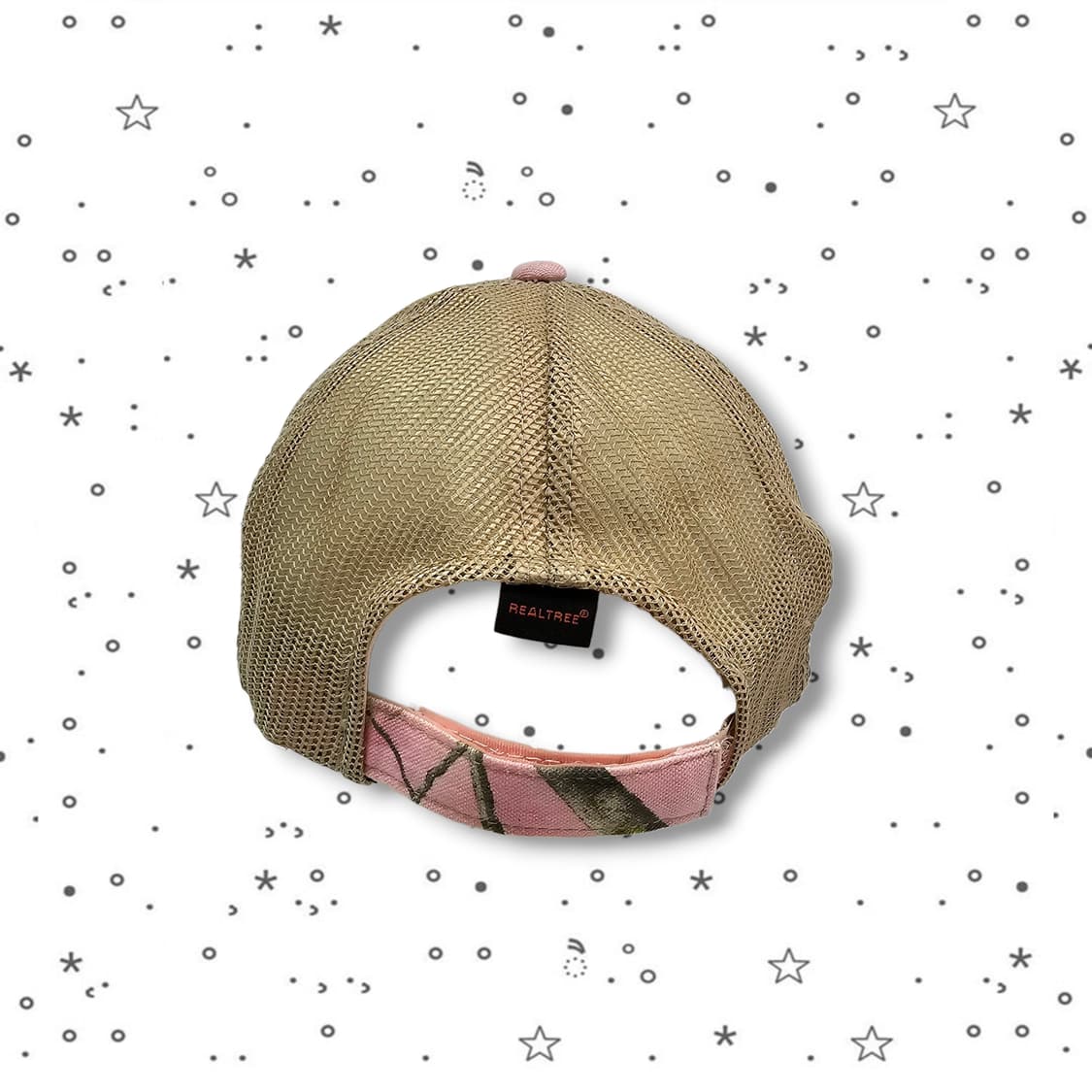  Thunderbirds 리얼트리 핑크 메쉬 캡 상품이미지4