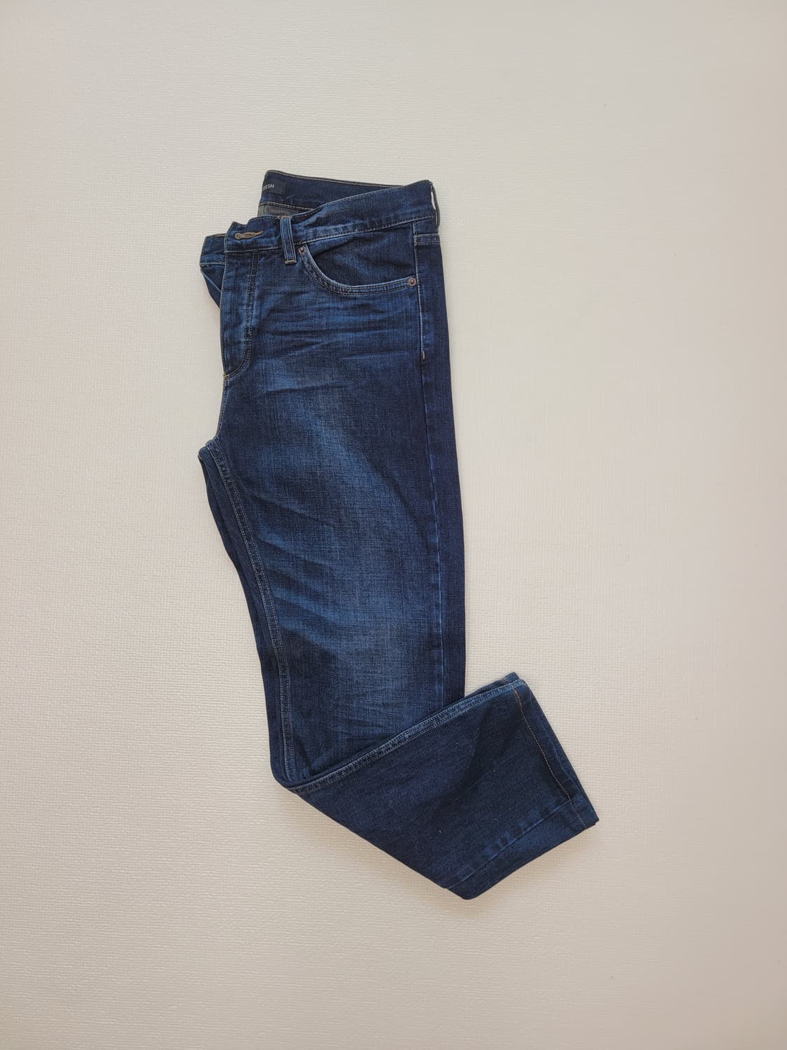 조프레시 JOE FRESH 남자 워싱 청바지 34 네이비 상품이미지2