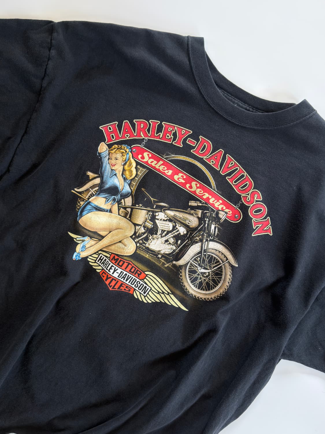 00s harley davidson 빈티지 할리데이비슨 티셔츠 상품이미지3