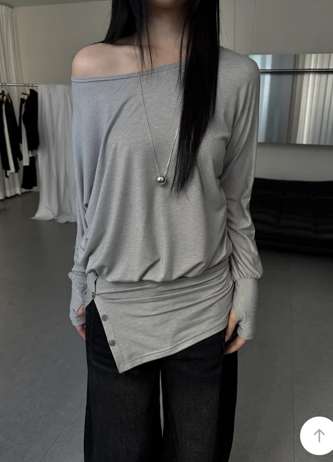 컷 워머 롱 티셔츠 상품이미지1