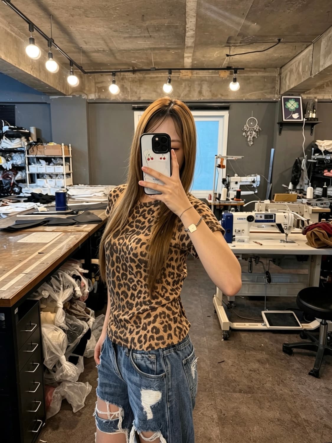 AllSaints Leopard Print Tee 상품이미지3