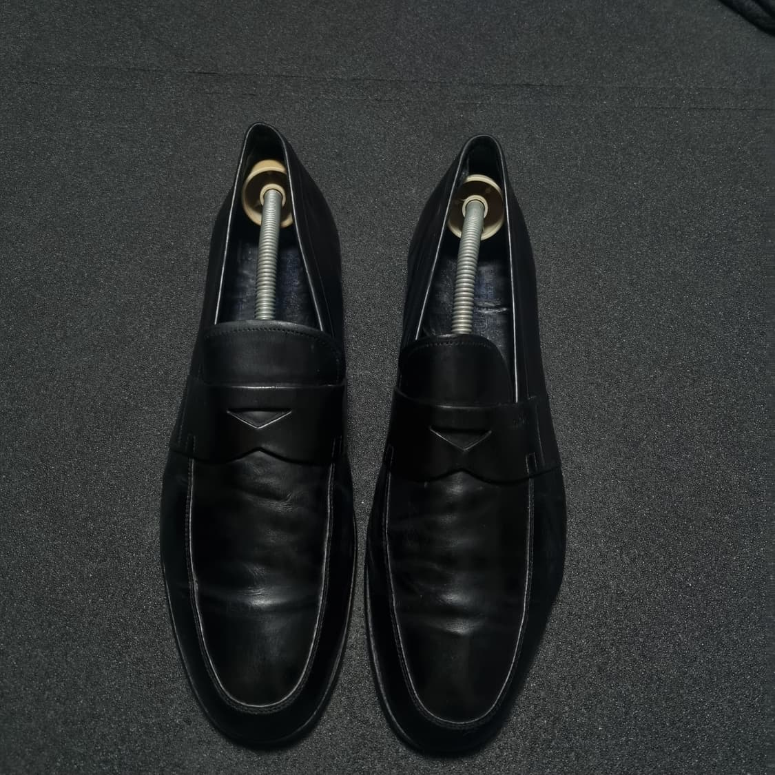 프라다 블랙 로퍼 uk9.5 상품이미지1