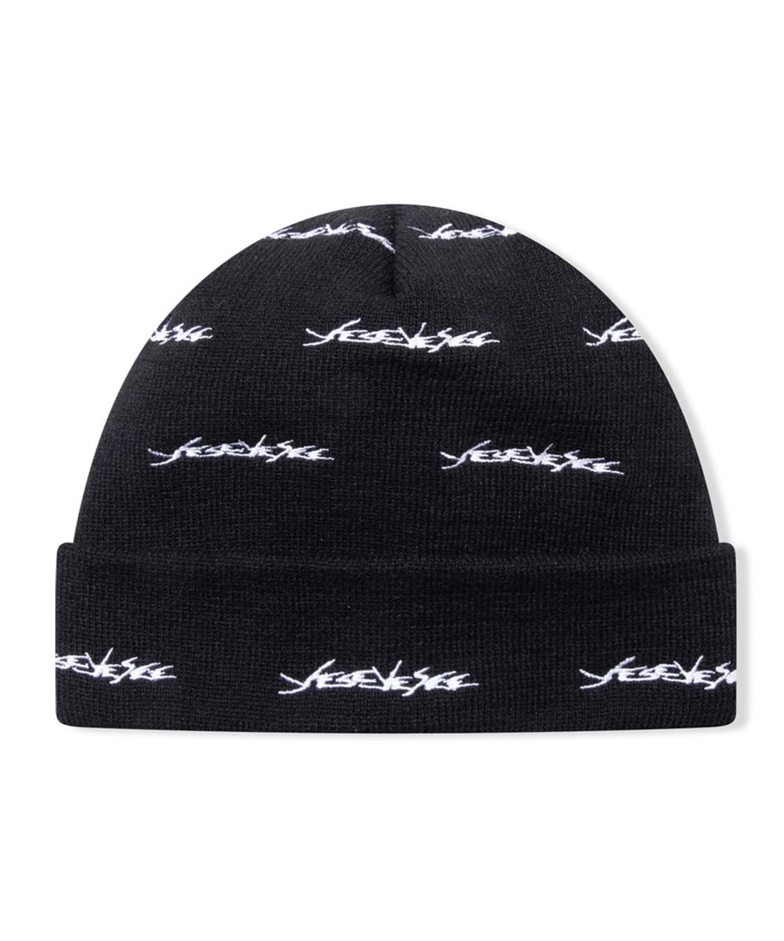 예스아이씨 Y.E.S Staff Beanie Black 비니 모자 블랙 상품이미지1