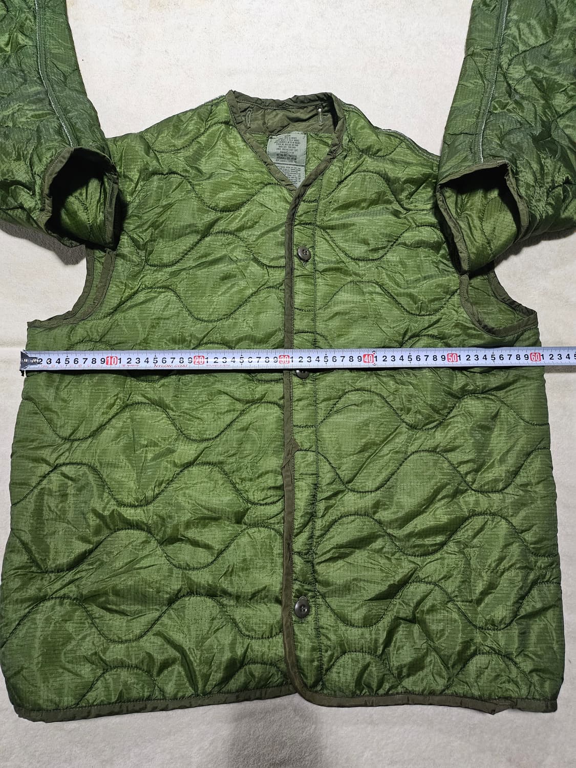 미군오리지날 m65 필드자켓내피 신품M 상품이미지5