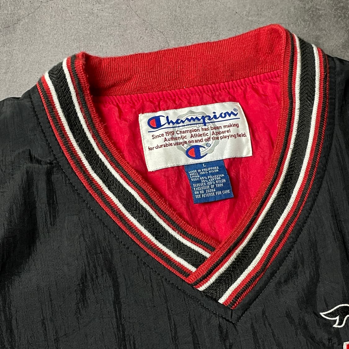 CHAMPION 1990s 챔피온 빈티지 브이넥 스포츠맨투맨 A00460 상품이미지2