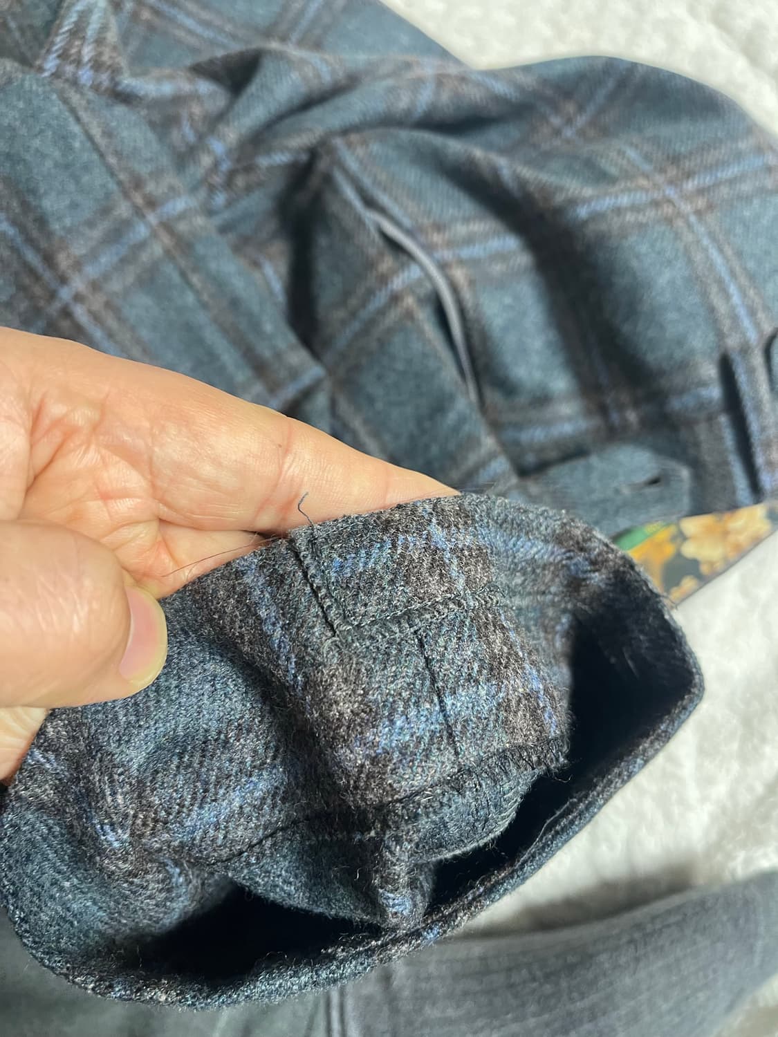 PT01(피티제로우노)Anvers super 120's울100체크팬츠50 상품이미지10