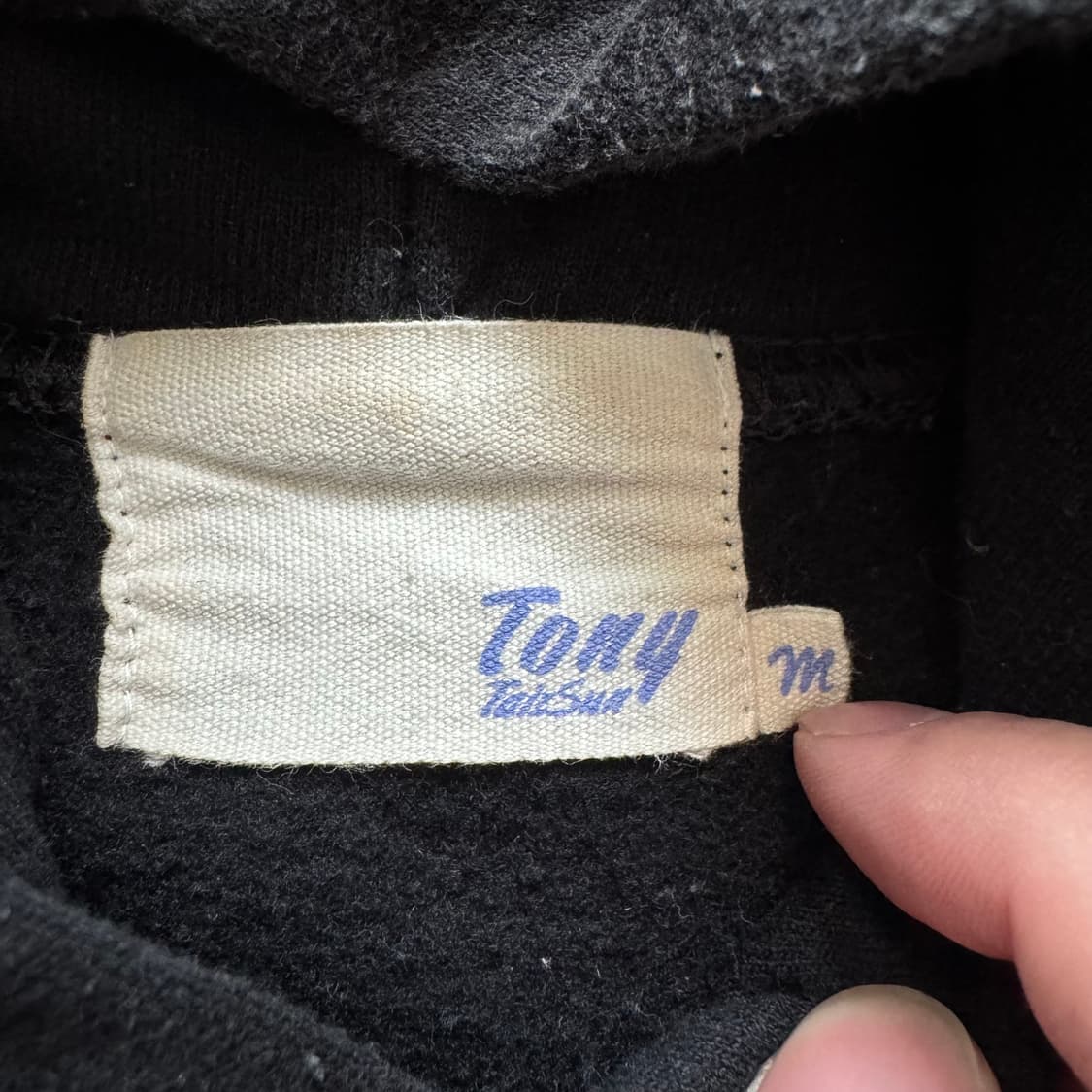 TONY 일본빈티지 오리엔탈 후드티 y2k 빈티지후드티 남여공용 M 90 상품이미지4