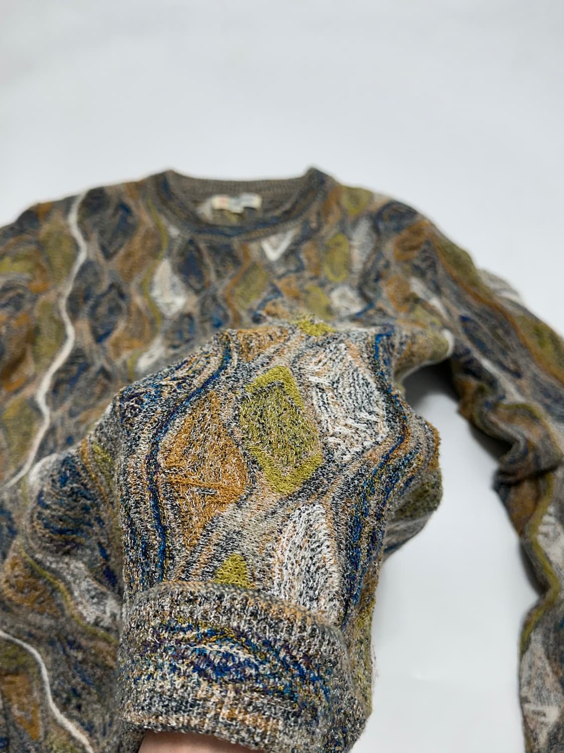 old country 빈티지 케이블 니트 쿠지맛 상품이미지6