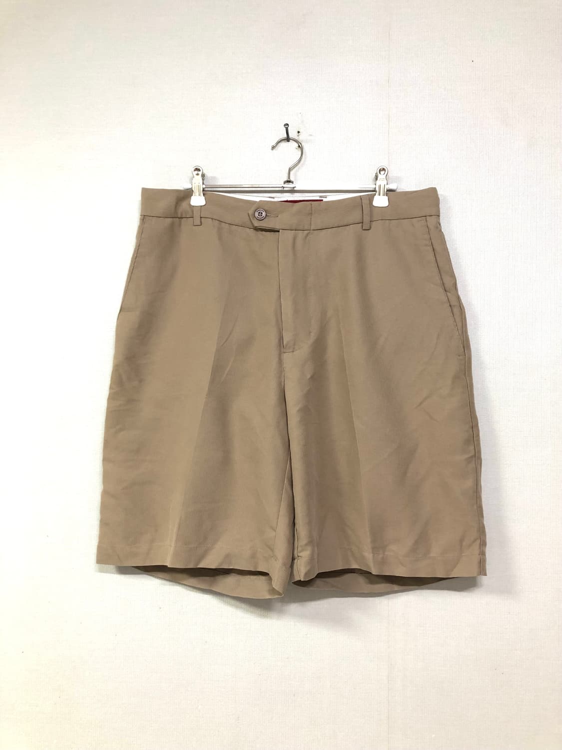 오클리 레이온 폴리 트라우저 슬랙스 쇼츠 반바지 32 _ 베이지 상품이미지1