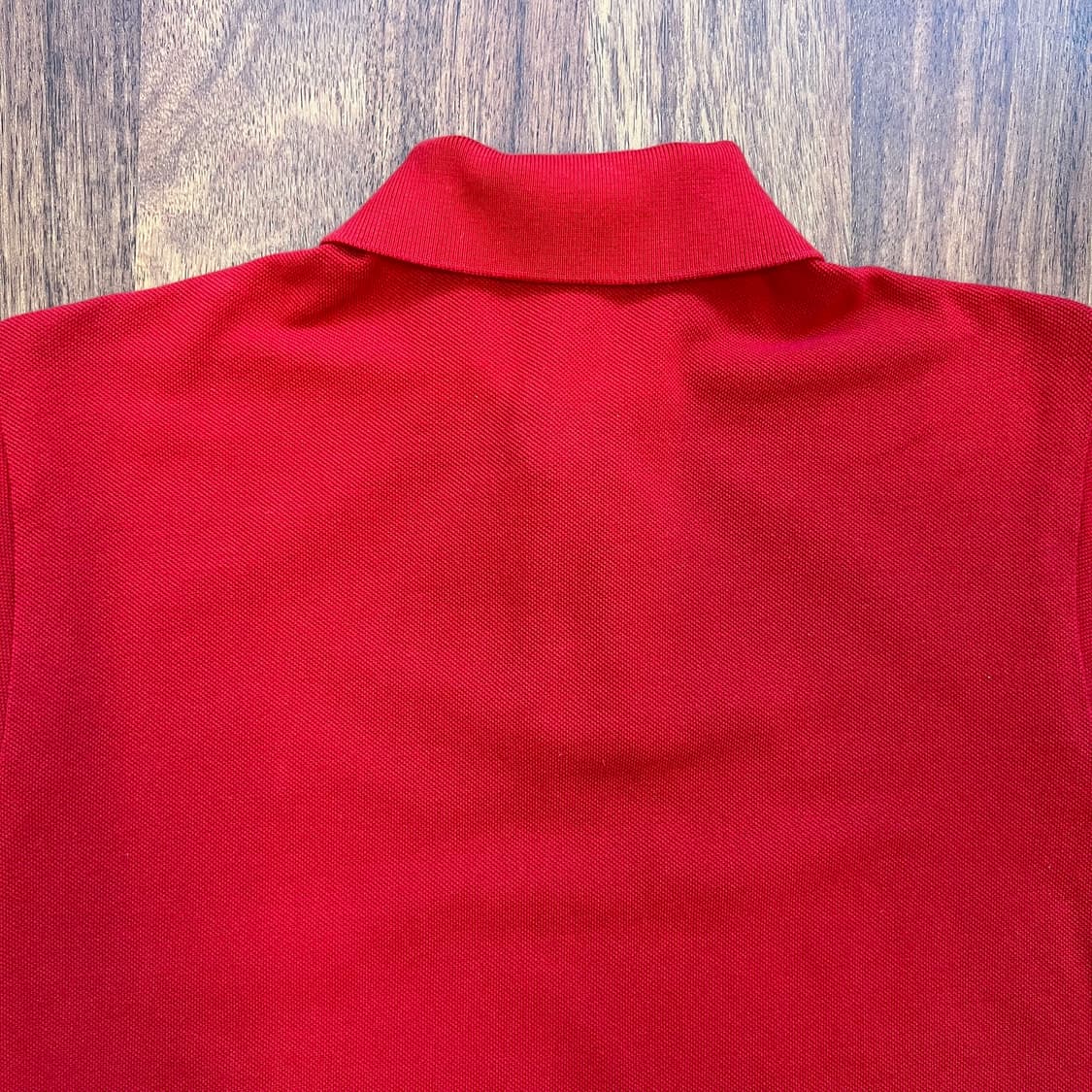 [S]폴로 랄프로렌 PK 피케 커스텀핏 빨강 카라 반팔 티  상품이미지6