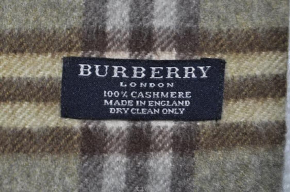 버버리/남녀공용캐시미어머플러(캐시미어100%)총길이158.5cm정품 상품이미지7