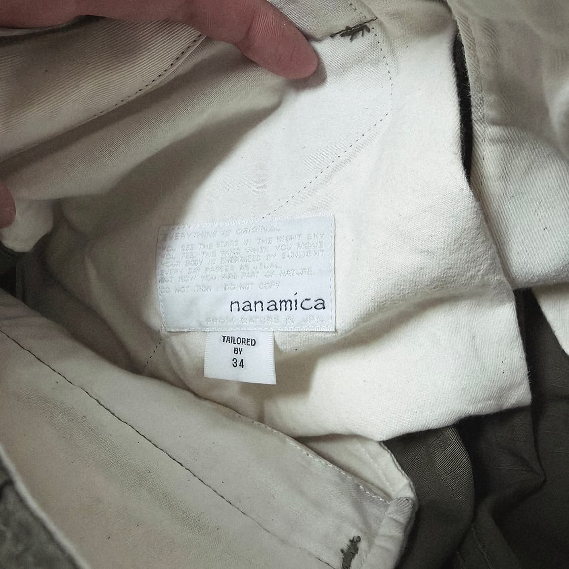 [34] 나나미카 카고 쇼츠 올리브 nanamica 상품이미지3