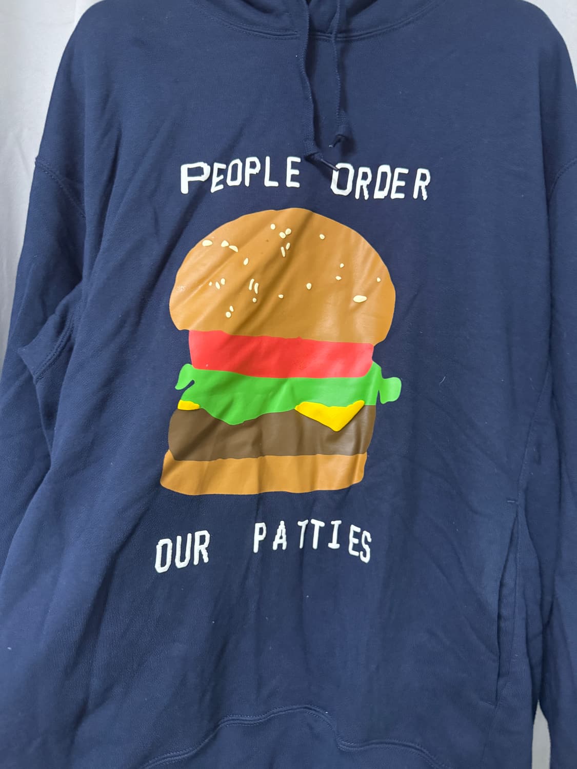 유니클로 UT x CPFM x 스폰지밥 스웻 후드 네이비 XL 상품이미지2