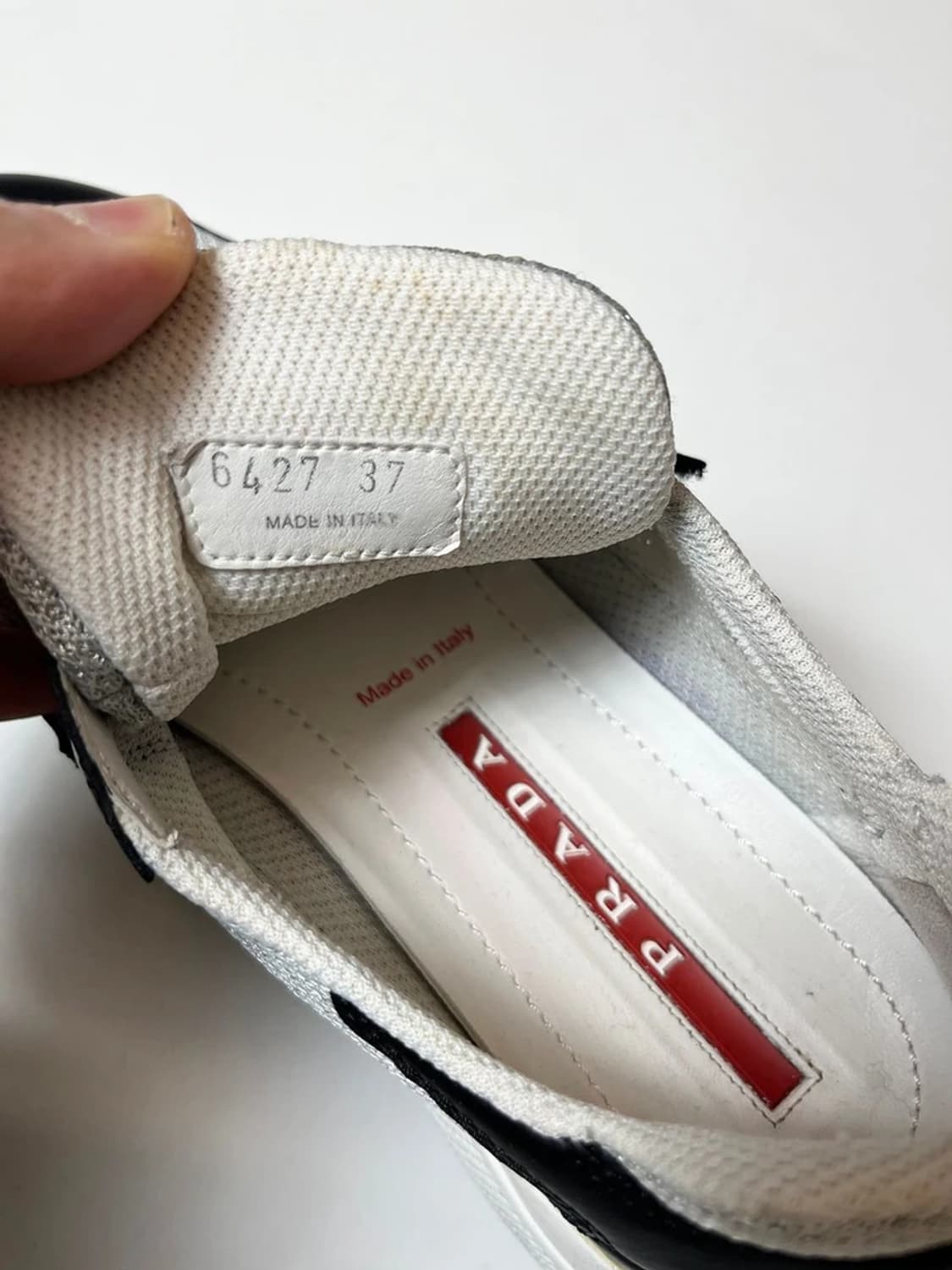 프라다 스포츠 00's 아메리칸컵 벨크로 스니커즈 Q1308 상품이미지9