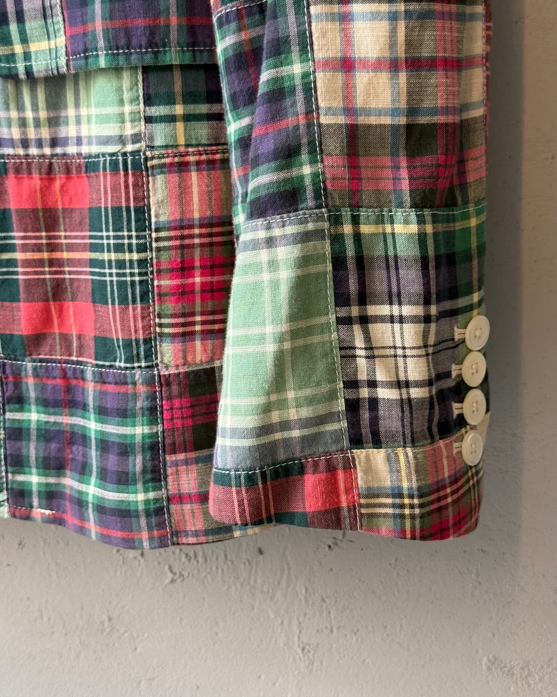 Polo Ralph Lauren madras check patchwork 상품이미지6