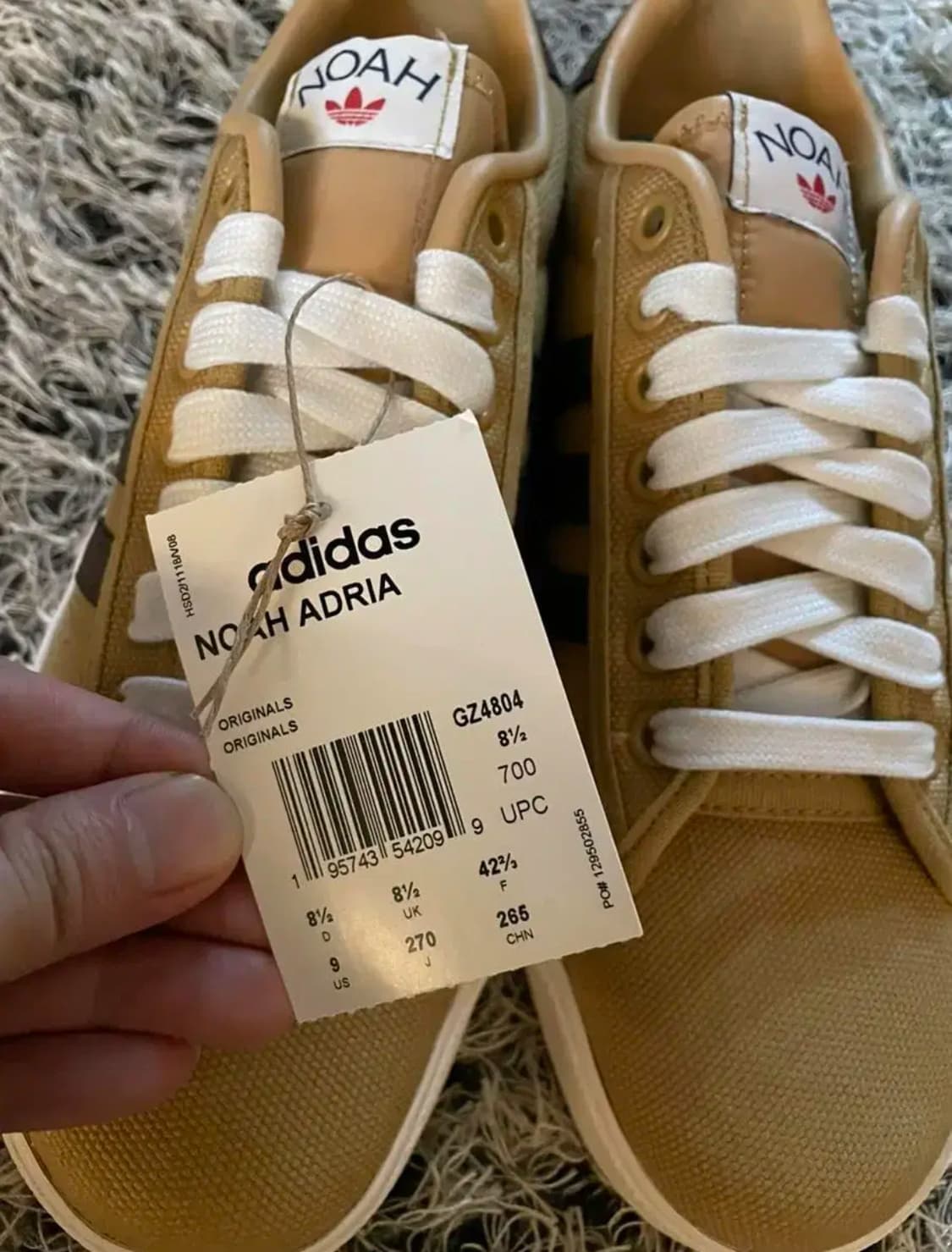 아디다스 x 노아 Adidas x Noah Mens Adria 운동화 상품이미지3