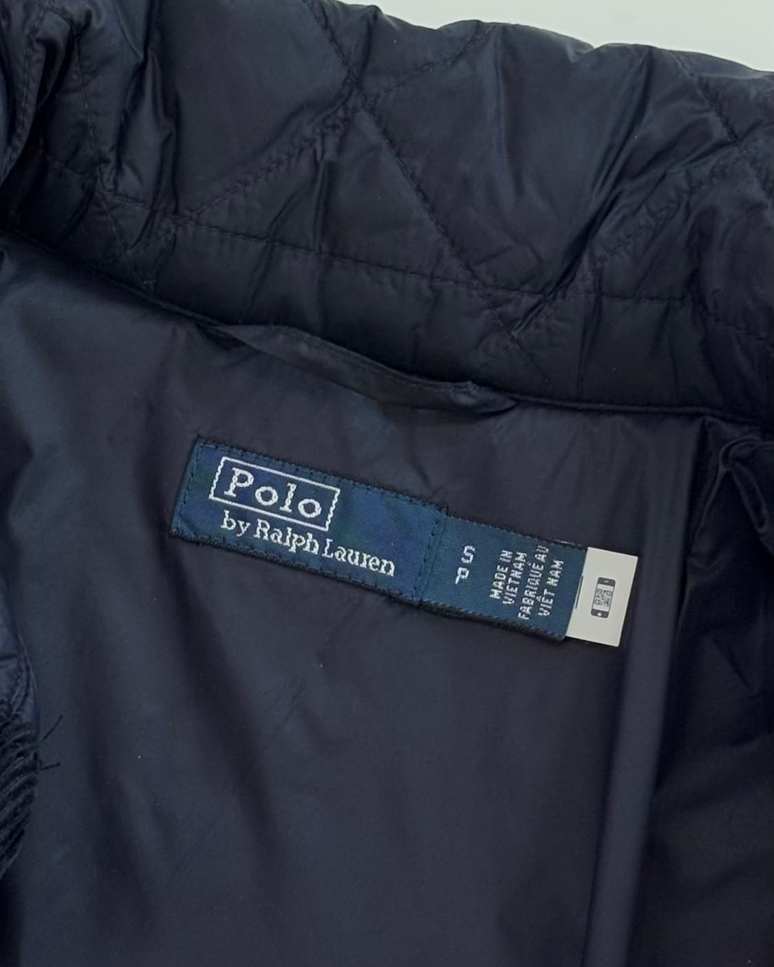 Polo 폴로랄프로렌 QR 우먼 네이비컬러 퀄트 자켓 상품이미지8