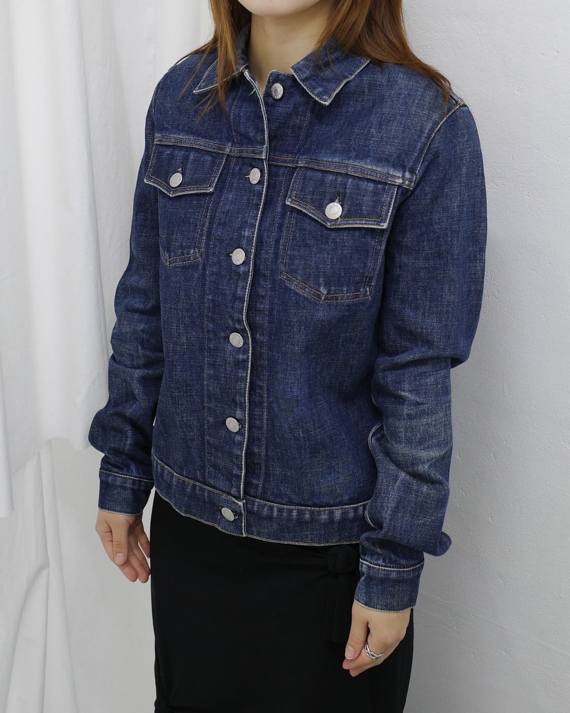Helmut Lang 1998 Raw Denim Jacket 상품이미지1
