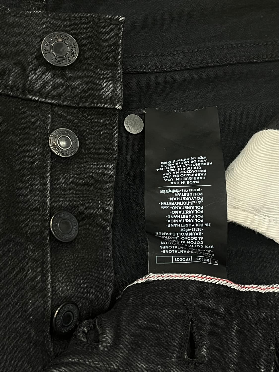 TOM FORD SELVEDGE DENIM PANTS 상품이미지5