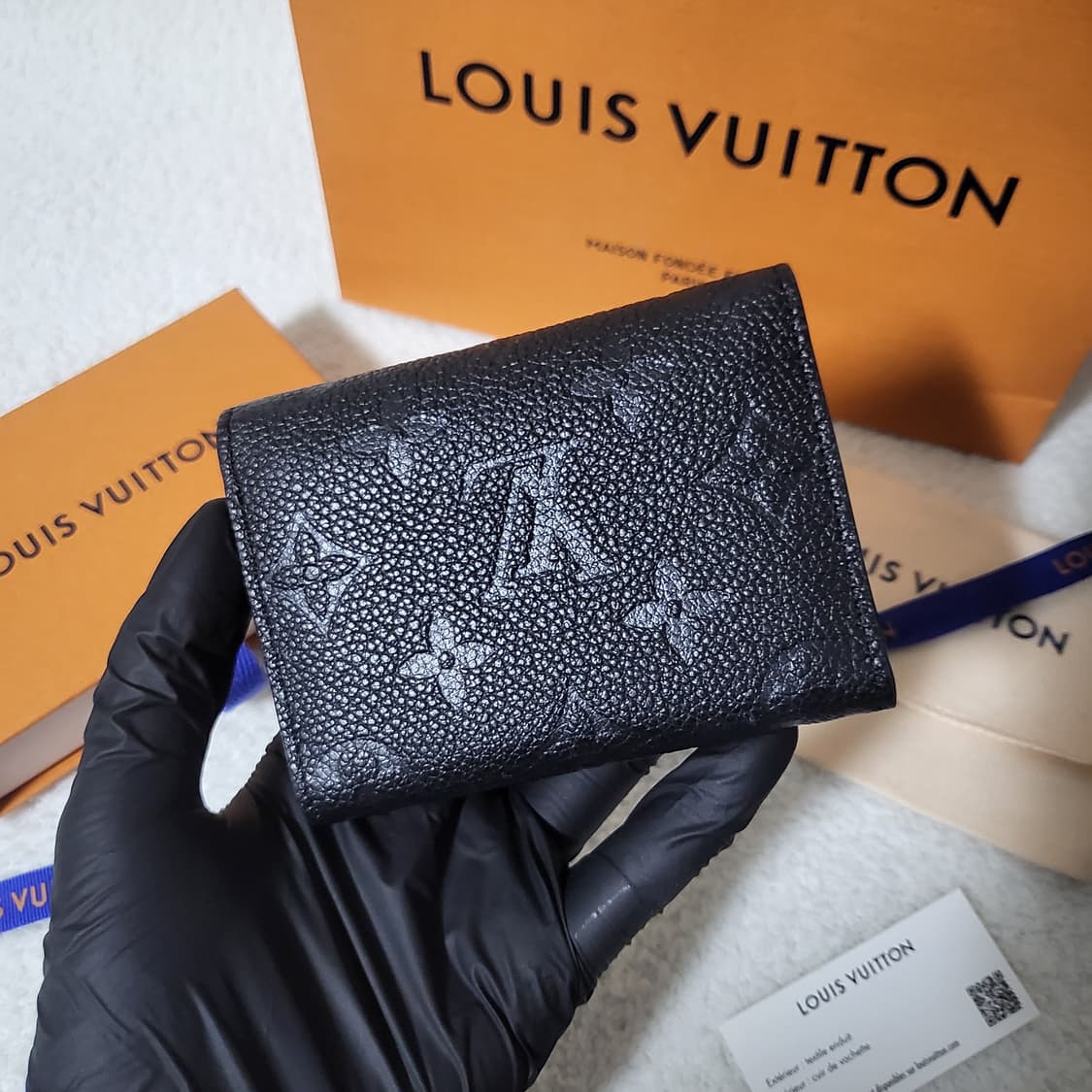 [새상품급/풀구성] 루이비통 앙프렝뜨 비즈니스 카드지갑  상품이미지3