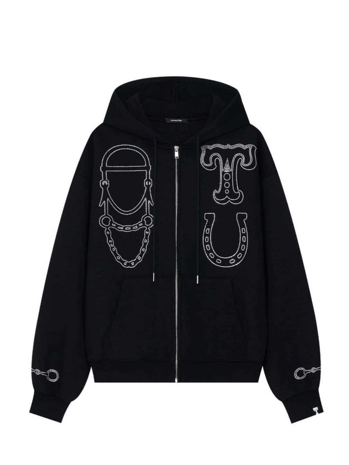 TOOMUCHTAX WESTERN HOTFIX ZIP-UP HOODIE 상품이미지1