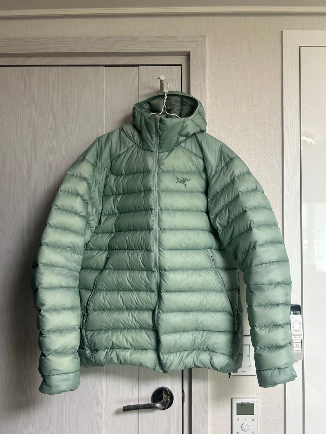 아크테릭스 세륨 후디 스톤그린 L (국내판) 상품이미지1