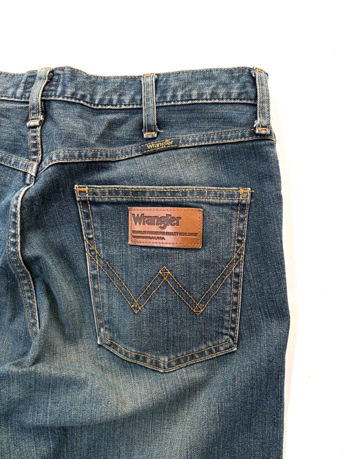 Wrangler WM0383 빈티지 워싱 데님 팬츠 상품이미지5