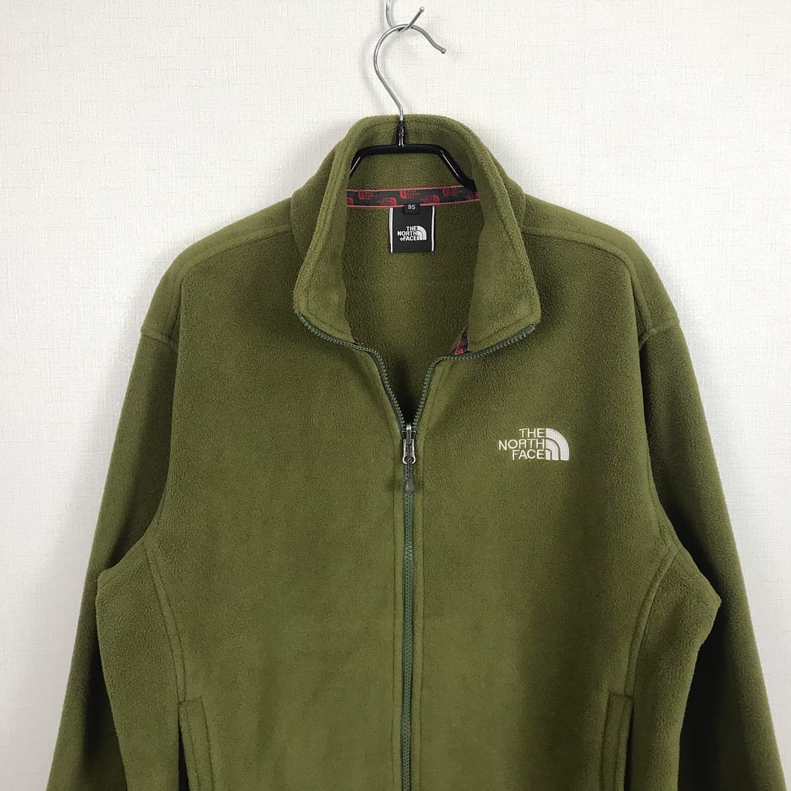 노스페이스 후리스 카키색 내피 자켓 남성95 상품이미지3