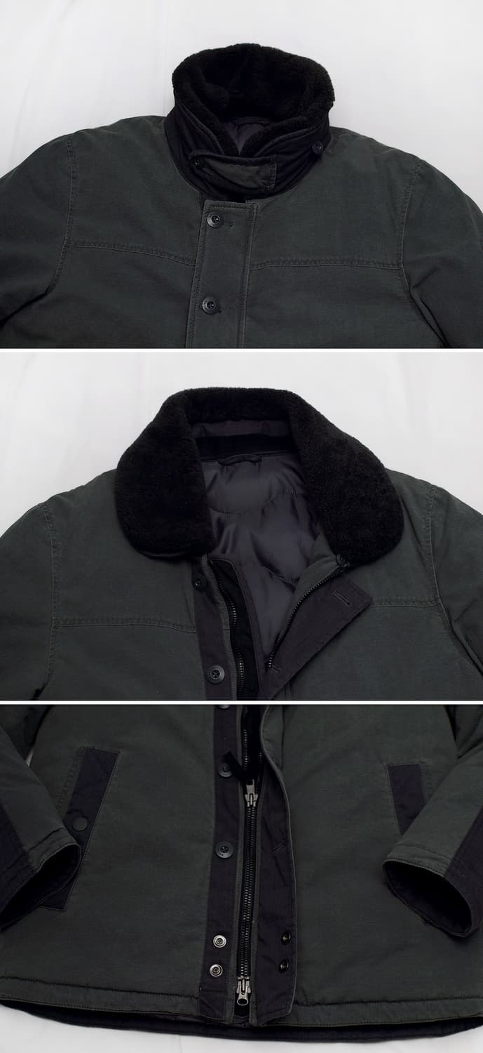 신품급) 시리즈 피그워싱 라파예트 구스다운 봄버 (100) 상품이미지4