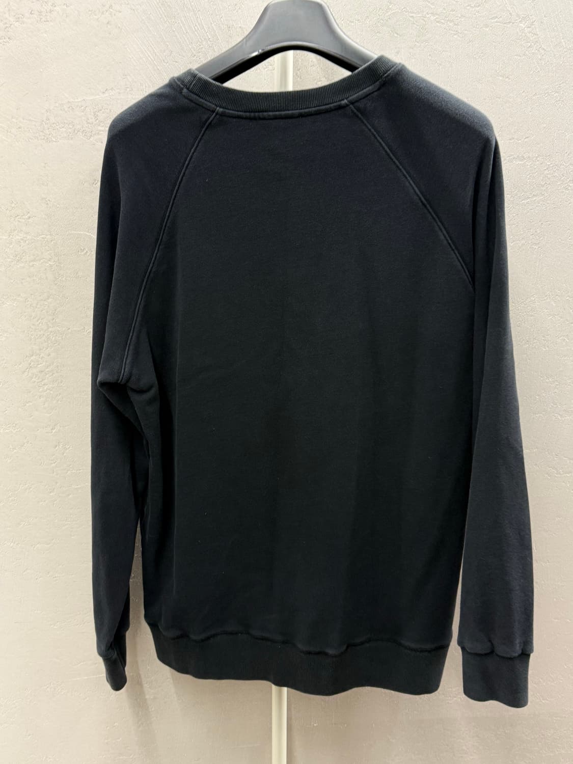 Maison Kitsuné 메종키츠네 폭스 헤드 패치 맨투맨 블랙 XXL 상품이미지7