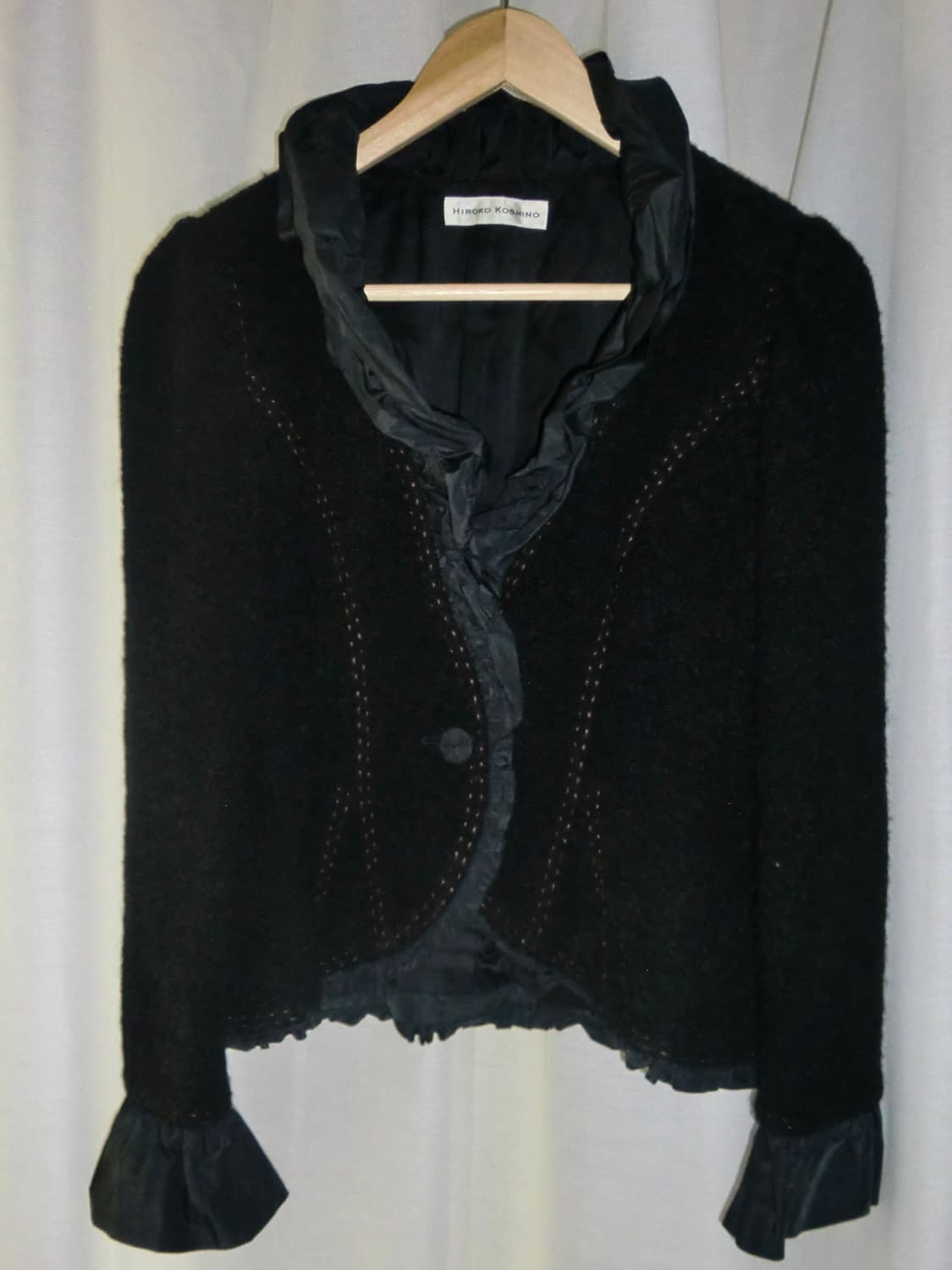 Hiroko Koshino frill jacket 상품이미지7