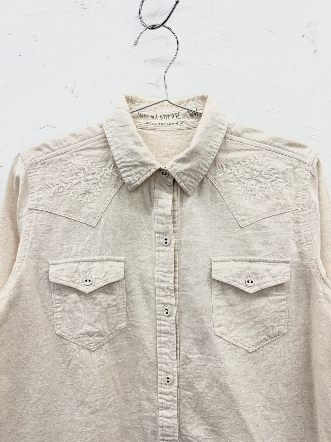 goa 엠브로이더리 린넨 셔츠 상품이미지2