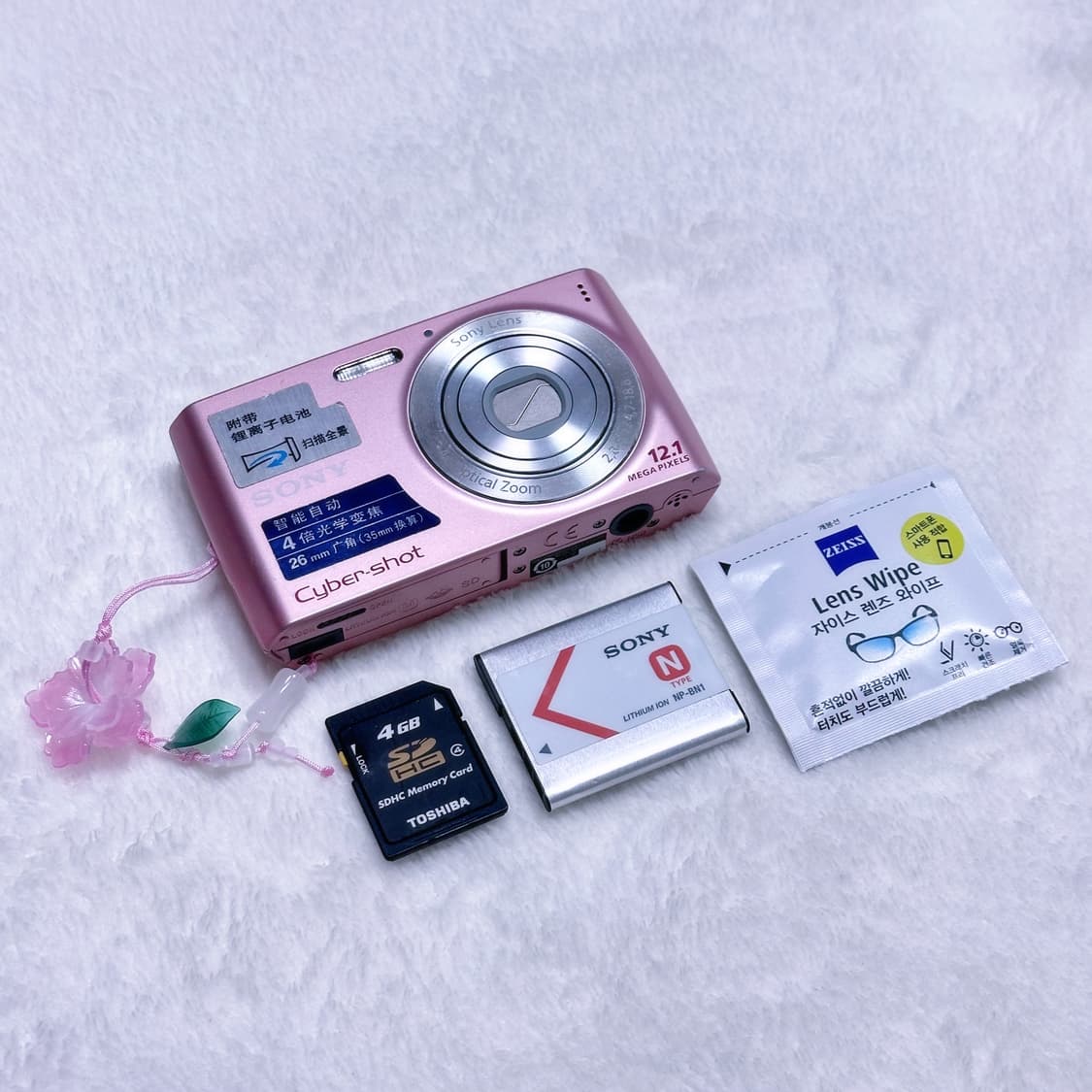 (작례 O) 소니 사이버샷 dsc-w510 핑크 💕 상품이미지1