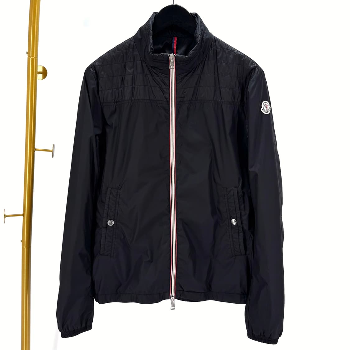[4사이즈] 몽클레어 바람막이 집업 자켓 블랙 상품이미지3